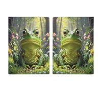 Frog Passport Holder Personalized Passport Wallet for Women Men Travel Document Organizer Holder