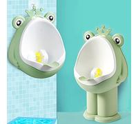 Frog Pee Training Potty Training Urinal for Boys Kids Toddler Standing Urinal Wall Mounted Toilet with Fun Target Target, Green