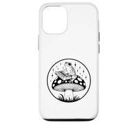 Frog Playing Synthesizer on Mushroom Case for iPhone 12/12 Pro
