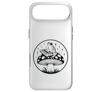 Frog Playing Synthesizer on Mushroom Case for iPhone Air