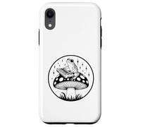 Frog Playing Synthesizer on Mushroom Case for iPhone XR