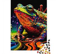 Frog Puzzles for Adults 1000 Piece Puzzle for Teenager Age 12 Years Up Christmas Eve Gifts 1000pcs (75x50cm)