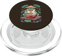 Frog Ramen Spicy Flavor Fun Hat Chopsticks PopSockets PopGrip for MagSafe