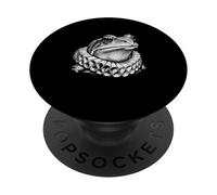 Frog Renaissance Portrait Vintage Noble Frog Art PopSockets Adhesive PopGrip