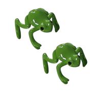 Frog Ring - Adjustable Animal Jewelry | Open Ring - Nature Theme Accessory - Playful Metal and Resin for Women and Men, Adds a Stylish Touch to Any Dice Outfit, Se référer à la description, Metal +