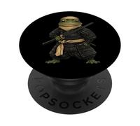 Frog Samurai Art PopSockets Adhesive PopGrip