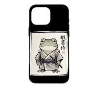 Frog Samurai Japanese Warrior Vintage Ukiyo-e Japan Culture Case for iPhone 16 Pro Max