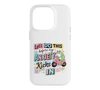 Frog Scooter Act Before Anxiety Starts Humor Case for iPhone 14 Pro