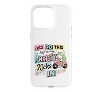 Frog Scooter Act Before Anxiety Starts Humor Case for iPhone 15 Pro Max