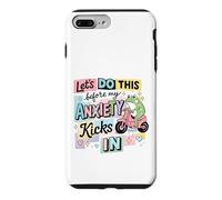 Frog Scooter Act Before Anxiety Starts Humor Case for iPhone 7 Plus/8 Plus