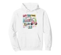 Frog Scooter Act Before Anxiety Starts Humor Pullover Hoodie