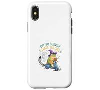 Frog Scooter Wizard Off to Survive State Testing Case for iPhone X/XS