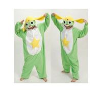 (Frog Sergeant, 120 for height 100-125cm) Children's chicken, duck, Dalmatian, flying mouse, Sesame Street squirrel, horse, turtle cartoon one-piece pajamas performance costumes