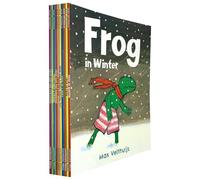 Frog Series 10 Books Collection Set by Max Velthuijs (Frog and the Stranger,and the Treasure,Finds a Friend,and the Birdsong,in Love,very Special Day,is a Hero,Frightened, is Frog,Frog in Winter)