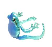 Frog Shaped Rings - Adjustable Open Ring In The Shape Of A Creative Frog | STRNO Green Resin Ring | Novelty Finger Ring For Animals | Adjustable Frog Ring For Birthday And Holiday, riferimento