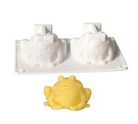 Frog Silicone Candle Molds, Silicone Candle Mold for Candle Making For Resin Casting Epoxy Mold, Mold For Making Wax Candles, Soap Crafts, Candle Decorations Tools