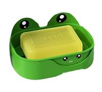 Frog Soap Holder | Frog Shaped Wash Rack Bathroom - Fast Drain Bathroom Counter Soap Dish, Bathroom Supplies Organizing Storage, Tray For Counter