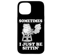 Frog - Sometimes I Just Be Sittin Case for iPhone 15
