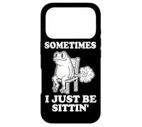 Frog - Sometimes I Just Be Sittin Case for iPhone 17 Pro