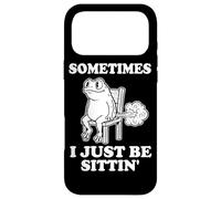 Frog - Sometimes I Just Be Sittin Case for iPhone 17 Pro Max