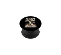 Frog Sorry Cant Stay The Vibes Are Off PopSockets Adhesive PopGrip