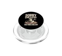 Frog Sorry Cant Stay The Vibes Are Off PopSockets PopGrip for MagSafe