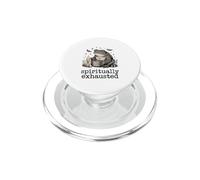 Frog Spiritually Exhausted PopSockets PopGrip for MagSafe