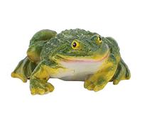 Frog Statue Resin Garden Decoration, Outdoor Pond Lawn Ornament, Realistic Miniature Figurine for Yard Patio Bookshelf Fish Tank