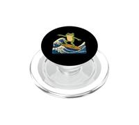 Frog Surfing Japanese PopSockets PopGrip for MagSafe