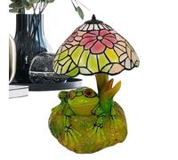 Frog Table Lamp, Led Reading Light Fixture, Compact Desk Accent Visual, Resin Decorative Lighting with Touch, Indoor Lighting Category Decor, Soft Illumination for Kitchen Dining Room Office
