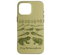 Frog Tadpole Life Cycle Metamorphosis Biology Science Case for iPhone 16 Pro Max