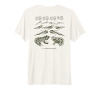 Frog Tadpole Life Cycle Metamorphosis Biology Science Premium T-Shirt