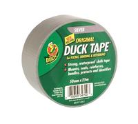Duck Original Cloth Tape 50mm x 25m Silver