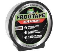 Frog Tape Green Advanced Painters Masking Tape Multi-Surface with PAINTBLOCK, Conforms Around Curves & Contours, Tear-Free Removability 36mm x 41.1m