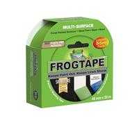 Frog Tape Green Multi Surface Painters Masking Tape, Indoor Painting and Decorating For Sharp Lines and No Paint Bleed 48mm x 55m