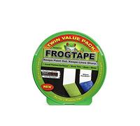 FrogTape Masking Tape Green Multi-Surface – Sharp Lines No Paint Bleed – Twin 24mm x 41.1m