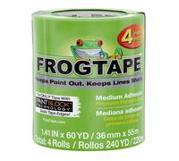 Frog Tape Multi-Surface Painters Masking Tape 36mm x 55m (4 Pack)