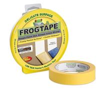 Frog Tape Yellow Delicate Surface Painters Masking Tape 24mm x 41.1m Hanging Pack. Indoor painting and decorating for sharp lines and no paint bleed