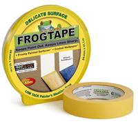 Frog Tape Yellow Delicate Surface Painters Masking Tape 24mm x 41.1m. Indoor painting and decorating for sharp lines and no paint bleed
