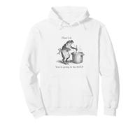 Frog That's it You're going in the Soup Funny Pullover Hoodie