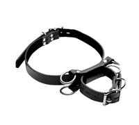 Frog Tie Kneeling Bondage Restraint - Locking Thigh-to-Ankle Cuff Set by MEO