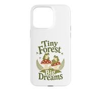 Frog Tiny Forest Big Dreams Mushroom Cottagecore Nature Case for iPhone 15 Pro Max