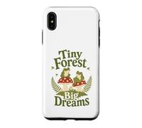 Frog Tiny Forest Big Dreams Mushroom Cottagecore Nature Case for iPhone XS Max