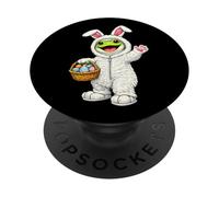 Frog Toad As Easter Bunny Funny Cute Boys Girls & Kids PopSockets Adhesive PopGrip