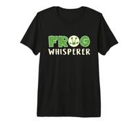 Frog Toad Keeping Frog Whisperer Funny Frogs Pet Love Premium T-Shirt