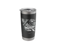Frog Toad Smoking Cigarette Vintage Frog Toad Funny Meme Stainless Steel Insulated Tumbler