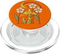 Frog Toadstool Laughing Flowers Crescent Moon and Rainbow PopSockets PopGrip for MagSafe