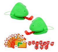 Frog Tongue - Family Board Game for Parties | Fun Interactive Games with Wagging Tongue and Lick Cards for Home Holiday Gatherings Team Building Game Night Friends and Family, 5.12x3.54 inches