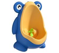 Frog Urinal Potty Training 11x5" Safe PP Cuet Wall Hanging/Suction Cup Toddler Urinal with Aiming Target at Home, Kindergarten, Preschool.