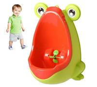 Frog Urinal Potty Training 13x11" Wall Hanging/Suction Cup Toddler Urinal with Aiming Target at Home, Kindergarten, Preschool